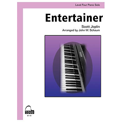 SCHAUM Entertainer Educational Piano Series Softcover