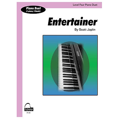 SCHAUM Entertainer (duet) Educational Piano Series Softcover