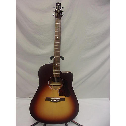 Seagull EntourAutumn Burst Cw Qit Acoustic Electric Guitar Autumn Burst