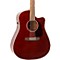 Entourage CW GT QI Acoustic-Electric Guitar Level 2 Burgundy 888365259390