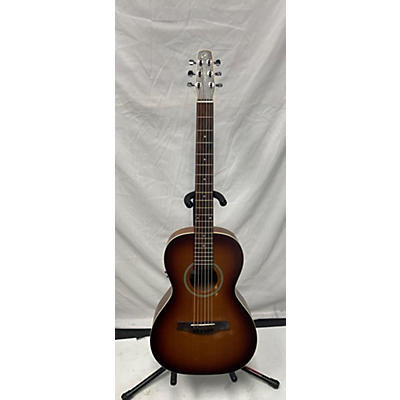Seagull Entourage Grand Rustic Parlor Acoustic Electric Guitar