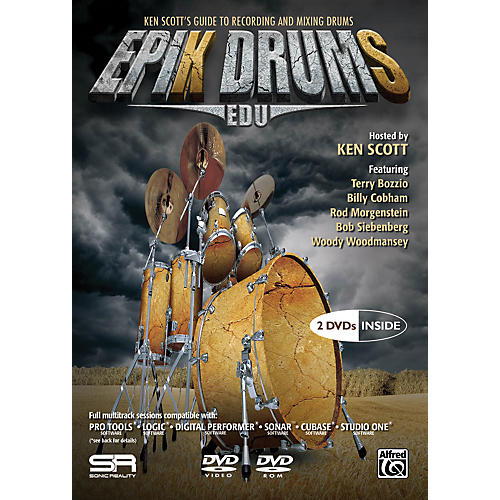 EpiK DrumS EDU by Ken Scott 2 DVDs