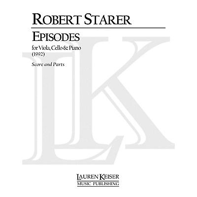 Lauren Keiser Music Publishing Episodes (Piano, Violin, Cello) LKM Music Series Composed by Robert Starer