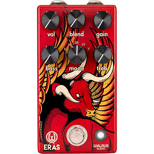 Walrus Audio Eras Five State Distortion Effects Pedal Condition 2 - Blemished Red 197881153755