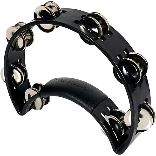 RhythmTech Ergonomic Tambourine Black