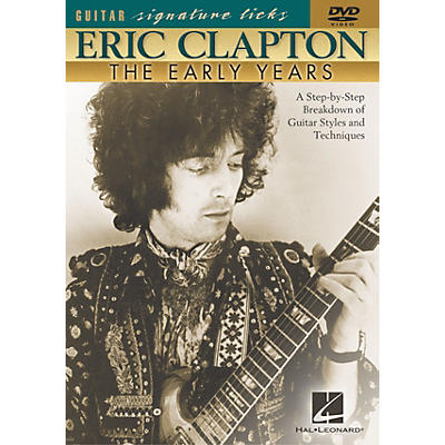 Hal Leonard Eric Clapton - The Early Years (DVD)