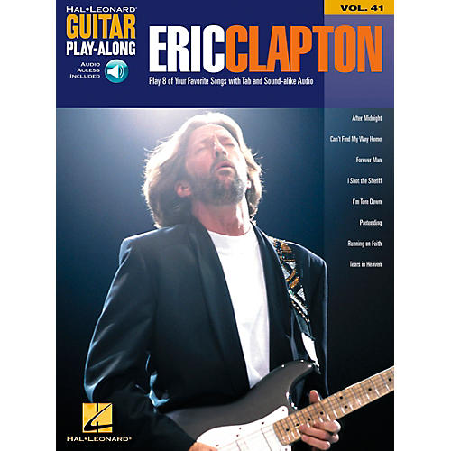 Eric Clapton Guitar Play-Along Series Book with CD Vol. 41