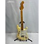 Used Fender Eric Johnson Thinline Stratocaster Hollow Body Electric Guitar Olympic White