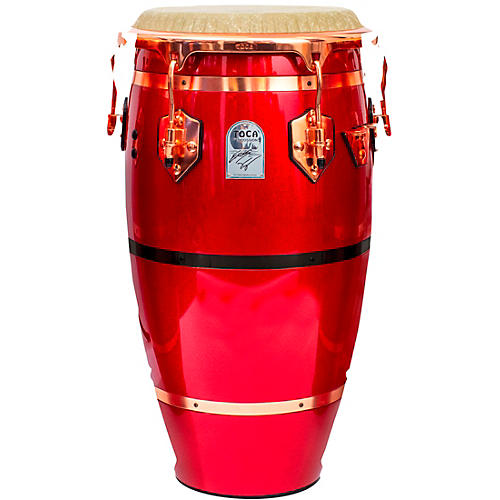 Toca Eric Velez Signature Series Conga Rojo Arandano Glitter Condition 1 - Mint 11.75 in.