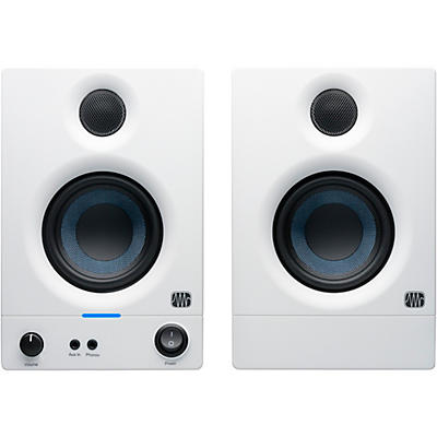 PreSonus Eris 3.5" Powered Studio Monitors, Limited White (2nd Gen) (Pair)