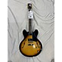 Used Gibson Es335 Hollow Body Electric Guitar Sunburst