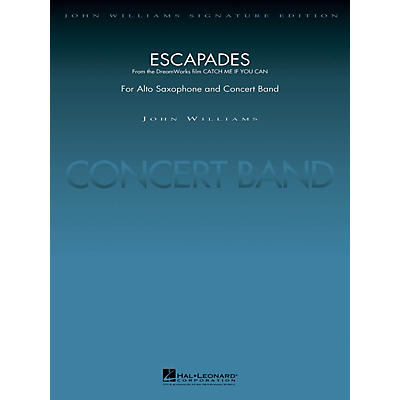 Hal Leonard Escapades (from Catch Me If You Can) Concert Band Level 5 Arranged by Stephen Bulla