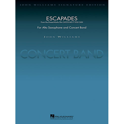 Hal Leonard Escapades (from Catch Me If You Can) Concert Band Level 5 Arranged by Stephen Bulla