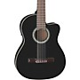 Dean Espana Full Size Acoustic-Electric Cutaway Classical Guitar Classic Black