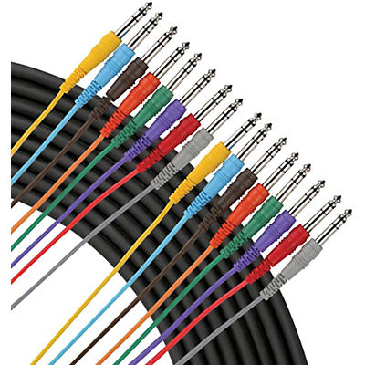 Live Wire Essential 8-Channel Snake 1/4" to 1/4"