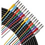 Livewire Essential 8-Channel Snake TRS to TRS 6 ft. Black