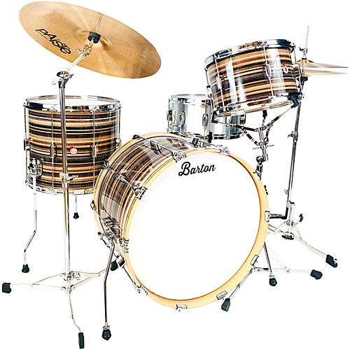 Barton Drums Essential Birch 3-Piece Shell Pack with 22 in. Bass Drum Pismo Bartex