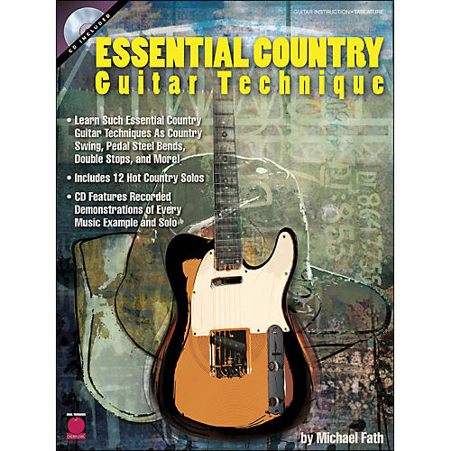 Essential Country Guitar Technique Book/CD