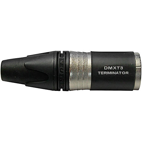 Live Wire Essential DMX Terminator Plug Black