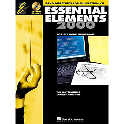 Hal Leonard Essential Elements 2000 for Band - Band Director's Communication Kit (Book 1 with CD-ROM)