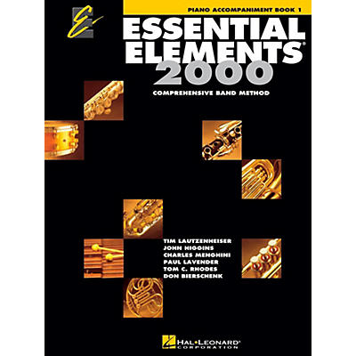 Hal Leonard Essential Elements 2000 for Band - Piano Accompaniment (Book 1)
