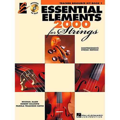 Hal Leonard Essential Elements 2000 for Strings - Teacher Resource Kit (Book 1 with CD-ROM)