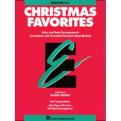 Hal Leonard Essential Elements Christmas Favorites Baritone B.C.