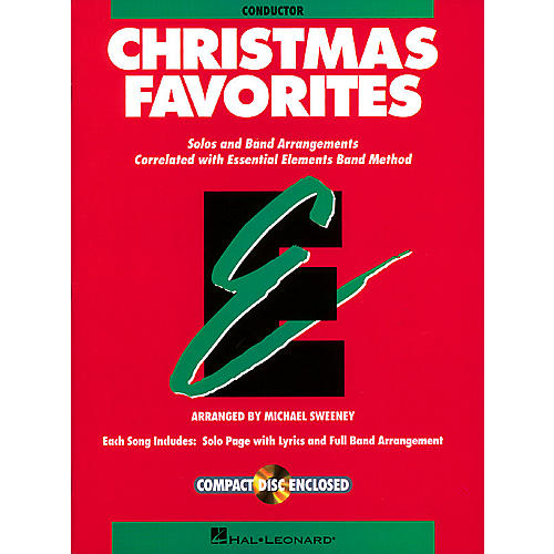 Hal Leonard Essential Elements Christmas Favorites Concert Band Level .5 to 1.5 Arranged by Michael Sweeney