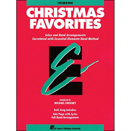 Hal Leonard Essential Elements Christmas Favorites Trombone