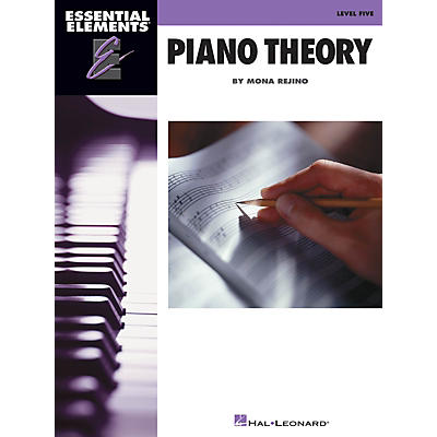 Hal Leonard Essential Elements Piano Theory - Level 5 Educational Piano Library Series Softcover by Mona Rejino