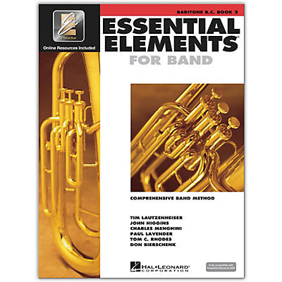 Hal Leonard Essential Elements for Band - Bariton B.C. 2 Book/Online Audio