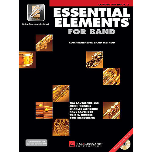 Hal Leonard Essential Elements for Band - Conductor Score (Book 2 with EEi and CD)