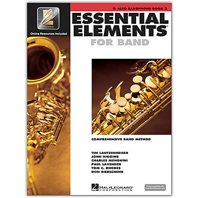 Hal Leonard Essential Elements for Band - Eb Alto Saxophone 2 Book/Online Audio