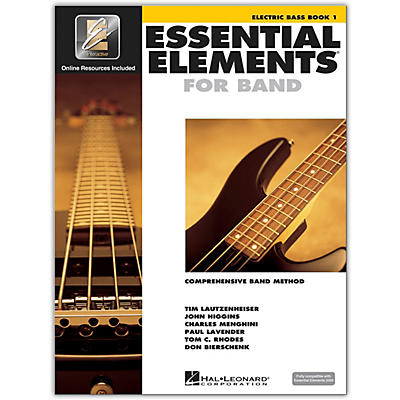 Hal Leonard Essential Elements for Band - Electric Bass 1 Book/Online Audio