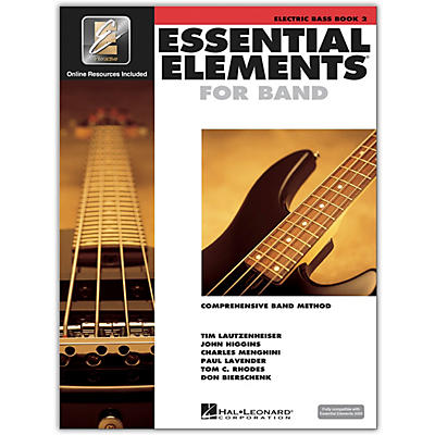 Hal Leonard Essential Elements for Band - Electric Bass 2 Book/Online Audio