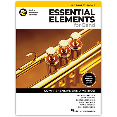 Hal Leonard Essential Elements for Band-Bb Trumpet Book 1 with EEi (revised)