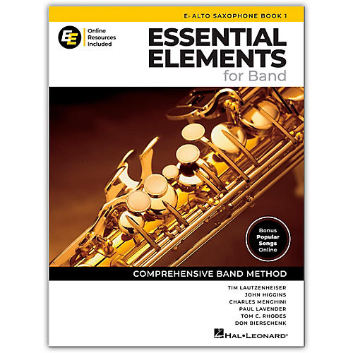 Hal Leonard Essential Elements for Band-Eb Alto Saxophone Book 1 with EEi (revised)