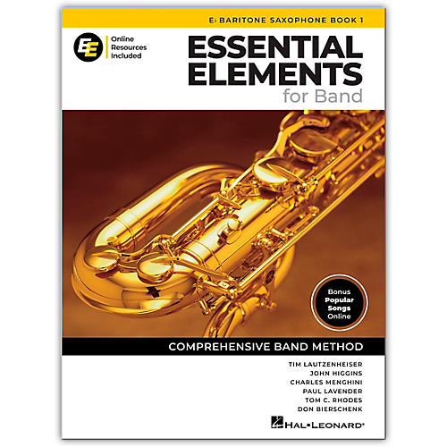 Hal Leonard Essential Elements for Band-Eb Baritone Saxophone Book 1 with EEi (revised)