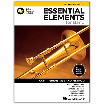Hal Leonard Essential Elements for Band-Trombone Book 1 with EEi(revised)