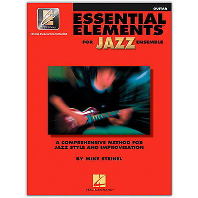 Hal Leonard Essential Elements for Jazz Ensemble - Guitar (Book/Online Audio)