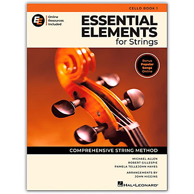 Hal Leonard Essential Elements for Strings-Cello Book 1 with Online Resources (revised)