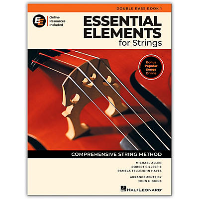 Hal Leonard Essential Elements for Strings Double Bass Book 1 With Online Resources