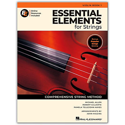 Hal Leonard Essential Elements for Strings Violin Book 1 with Online Resources (revised)