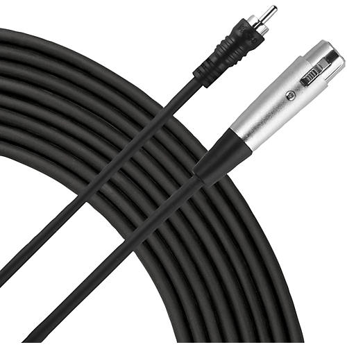Livewire Essential Interconnect Cable RCA Male to XLR Female 10 ft. Black
