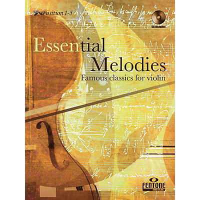 FENTONE Essential Melodies Fentone Instrumental Books Series Softcover with CD Composed by Various