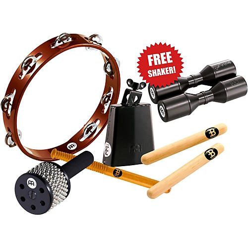 MEINL Essential Perc Pack With Free Shaker for Cajon, Djembe, Bongos and Congas