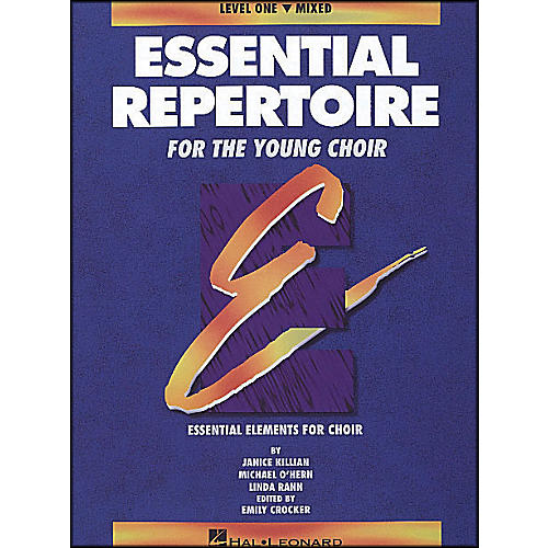 Essential Repertoire for The Young Choir Level One (1) Mixed/Student