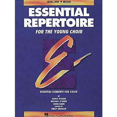 Hal Leonard Essential Repertoire for the Young Choir Mixed Part-Learning CDs(4) Composed by Janice Killian