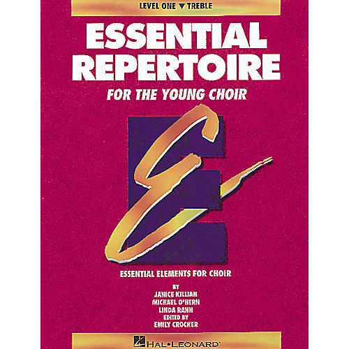 Hal Leonard Essential Repertoire for the Young Choir Treble Part-Learning CDs (2) Composed by Janice Killian