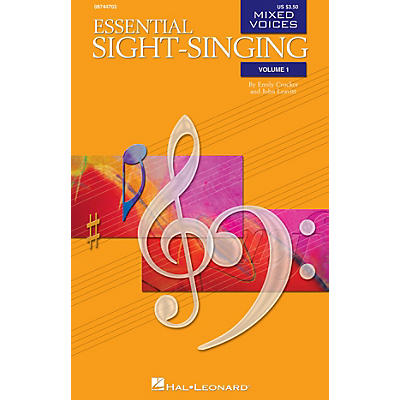 Hal Leonard Essential Sight-Singing Vol. 1 Mixed Voices (Mixed Voices Accompaniment CD Volume 1) CD ACCOMP